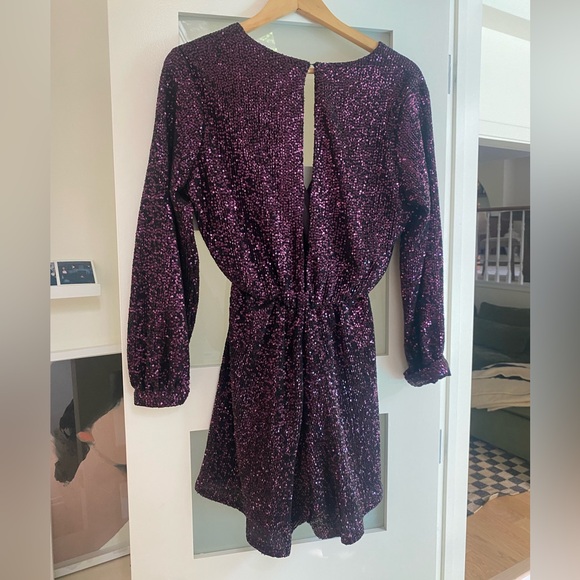 Zara Sparkly Event Dress - Picture 3 of 5